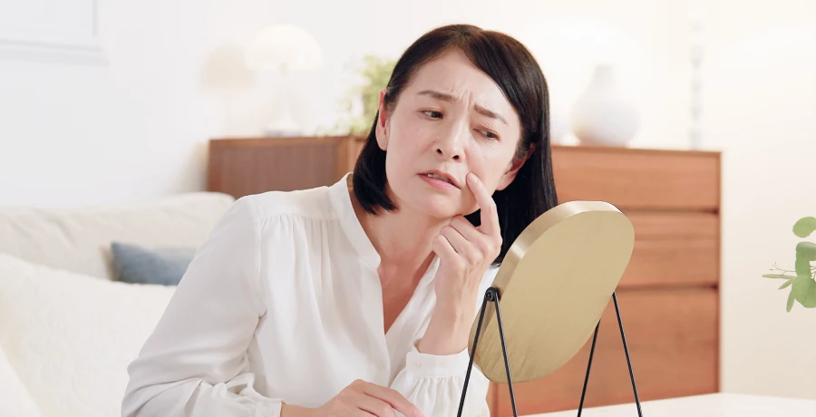 イメージ：見た目に自信がない女性